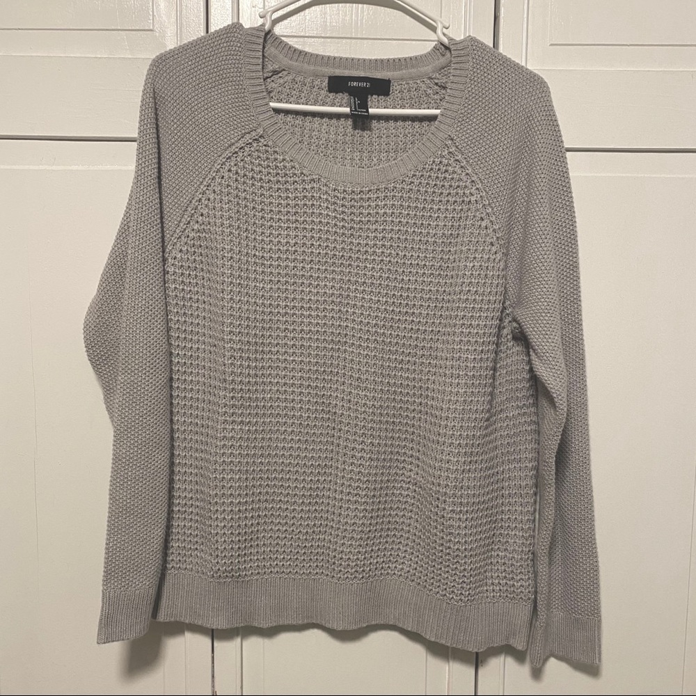 Forever 21 Gray Sweater
